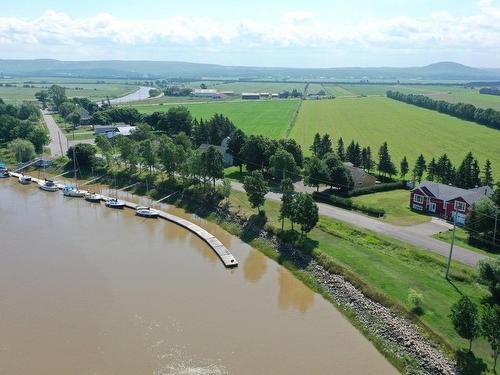 Aerial photo - 124A Rg De L'Éventail, Rivière-Ouelle, QC - Outdoor With Body Of Water With View