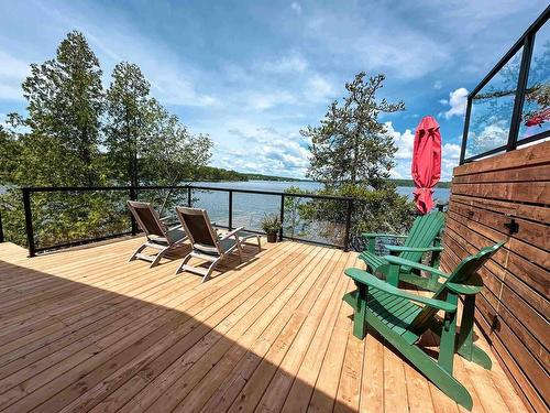 Lot 12 Zig Zag Island, Kenora, ON - Outdoor With Body Of Water With Deck Patio Veranda