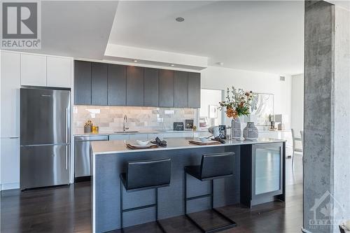 20 Daly Avenue Unit#2205, Ottawa, ON - Indoor Photo Showing Kitchen With Upgraded Kitchen