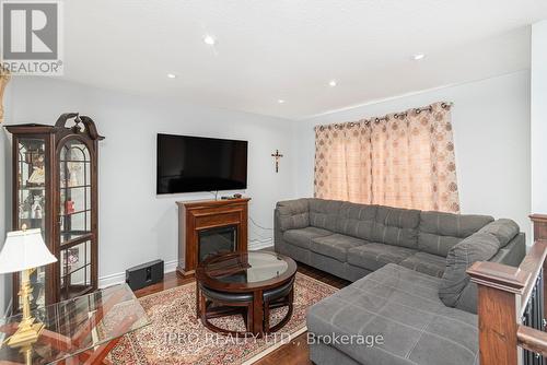 66 Queen Victoria Drive, Hamilton, ON - Indoor Photo Showing Living Room With Fireplace