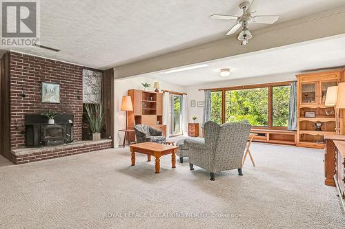 110 Martin Grove, Blue Mountains, ON - Indoor Photo Showing Living Room With Fireplace