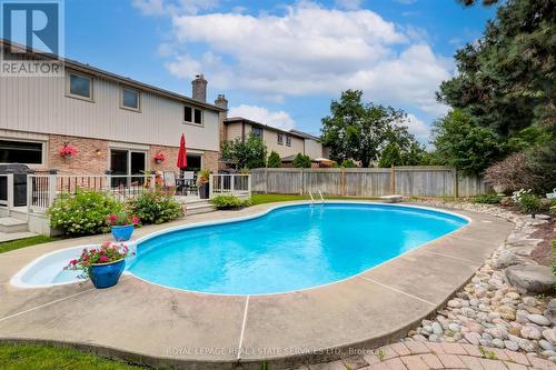 7255 Bendigo Circle, Mississauga, ON - Outdoor With In Ground Pool With Deck Patio Veranda With Backyard