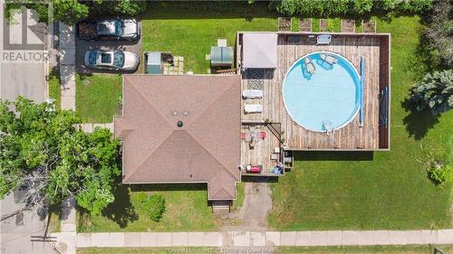 64 Mcsweeney Ave, Moncton, NB - Outdoor With Above Ground Pool