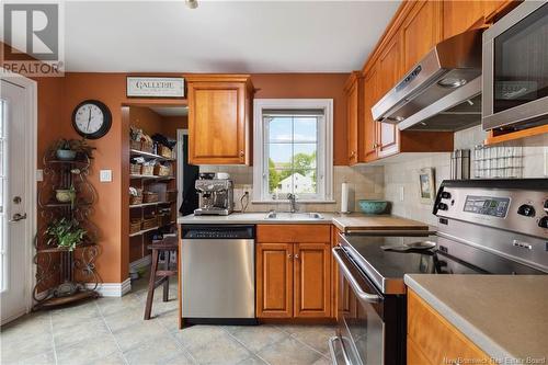 64 Mcsweeney Avenue, Moncton, NB - Indoor Photo Showing Kitchen With Stainless Steel Kitchen