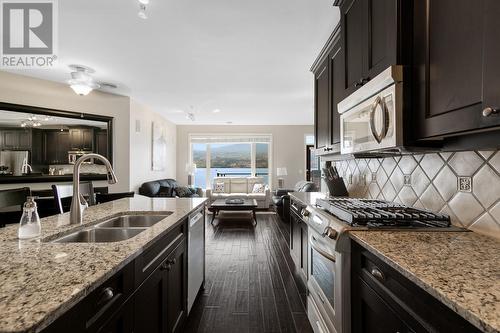 4014 Pritchard Drive Unit# 1303, West Kelowna, BC - Indoor Photo Showing Kitchen With Double Sink With Upgraded Kitchen