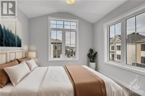 Images provided are to showcase builder finishes. Some photos have been virtually staged. - 601 Quilter Row, Ottawa, ON - Indoor Photo Showing Bedroom