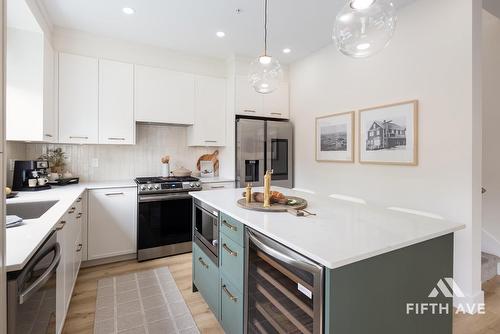 14 20680 76B Street, Langley, BC - Indoor Photo Showing Kitchen With Stainless Steel Kitchen With Upgraded Kitchen