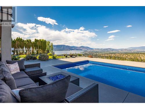750 Kuipers Crescent, Kelowna, BC - Outdoor With In Ground Pool With View
