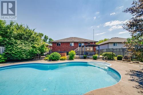 229 Gignac Crescent, Lasalle, ON - Outdoor With In Ground Pool With Backyard