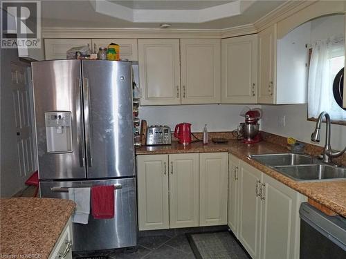 1134 Hwy 17 W Unit# 17, North Bay, ON - Indoor Photo Showing Kitchen With Double Sink