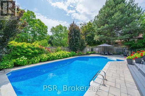 4006 Walnut Grove Road, Mississauga, ON - Outdoor With In Ground Pool With Backyard