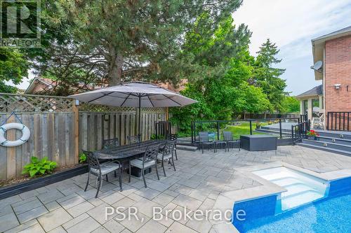 4006 Walnut Grove Road, Mississauga, ON - Outdoor With In Ground Pool With Deck Patio Veranda With Backyard