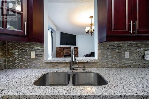 46 Vivians Crescent, Brampton, ON - Indoor Photo Showing Kitchen With Double Sink