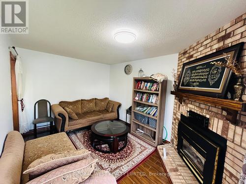 78 Sandmere Avenue, Brampton, ON - Indoor Photo Showing Living Room With Fireplace