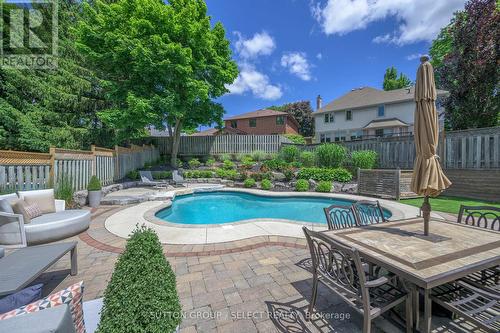 23 Chestnut Hill, London, ON - Outdoor With In Ground Pool With Deck Patio Veranda With Backyard