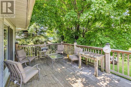 6350 Rice Lake Scenic Drive, Hamilton Township, ON - Outdoor With Deck Patio Veranda With Exterior