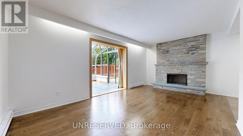 157 Angus Drive, Toronto, ON - Indoor Photo Showing Living Room With Fireplace