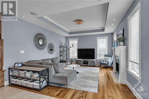 11 Phillip Drive, Ottawa, ON - Indoor Photo Showing Living Room With Fireplace