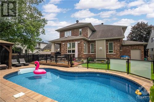 11 Phillip Drive, Ottawa, ON - Outdoor With In Ground Pool With Deck Patio Veranda