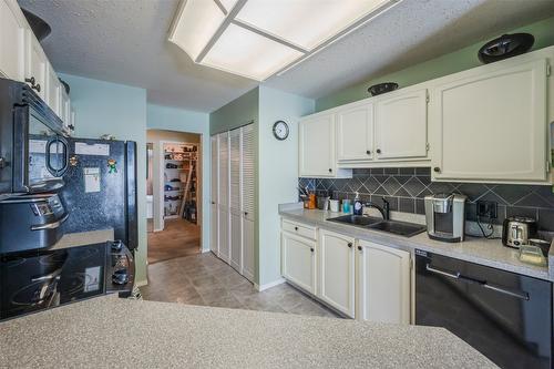 302-187 Warren Avenue, Penticton, BC - Indoor Photo Showing Kitchen With Double Sink