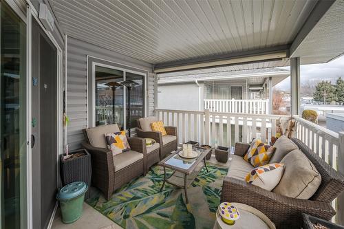 205-62 Dauphin Avenue, Penticton, BC - Outdoor With Deck Patio Veranda With Exterior