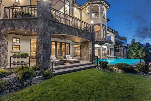 1113 Parkbluff Lane, Kelowna, BC - Outdoor With In Ground Pool With Balcony