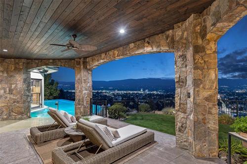 1113 Parkbluff Lane, Kelowna, BC - Outdoor With In Ground Pool