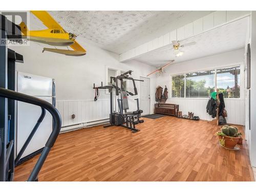 6775 L&A Road, Vernon, BC - Indoor Photo Showing Gym Room