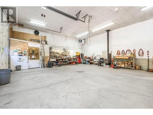 6775 L&A Road, Vernon, BC - Indoor Photo Showing Garage