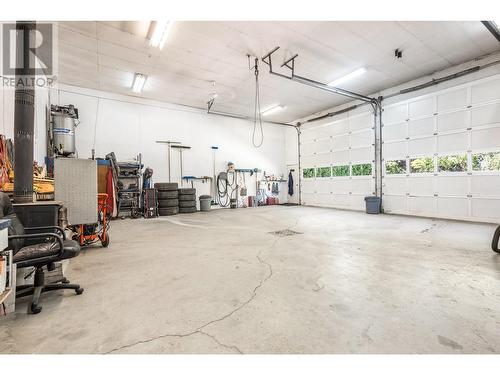 6775 L&A Road, Vernon, BC - Indoor Photo Showing Garage