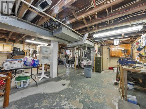 1237 Laurendeau, Windsor, ON - Indoor Photo Showing Basement