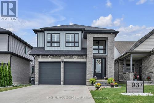 937 Lennon Way, London, ON - Outdoor With Facade