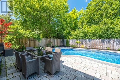 1071 Rockcliffe Court, Oakville, ON - Outdoor With In Ground Pool With Deck Patio Veranda