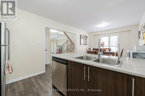 19 Givemay Street, Brampton, ON - Indoor Photo Showing Kitchen With Double Sink
