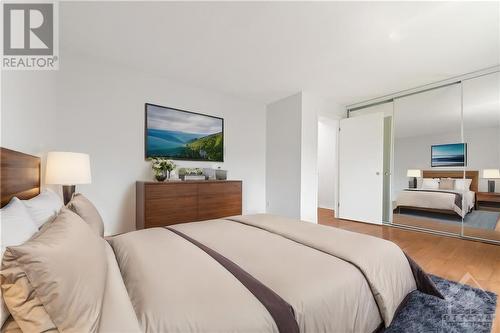 This photo has been virtually staged. - 4 Castlebrook Lane Unit#C, Ottawa, ON - Indoor Photo Showing Bedroom