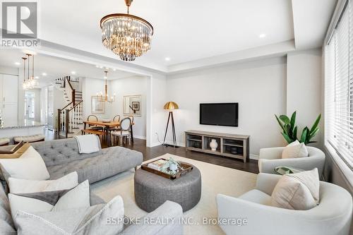 33 Father Redmond Way, Toronto, ON - Indoor Photo Showing Living Room With Fireplace