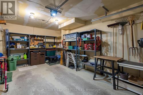 Oversized Single-Car Garage with Storage - 64 Mcmaster Crescent, London, ON - Indoor