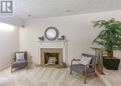 330 Bay Street, Orillia, ON - Indoor Photo Showing Living Room With Fireplace