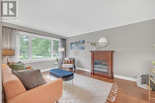 631 Trudale Court, Oakville, ON - Indoor Photo Showing Living Room With Fireplace