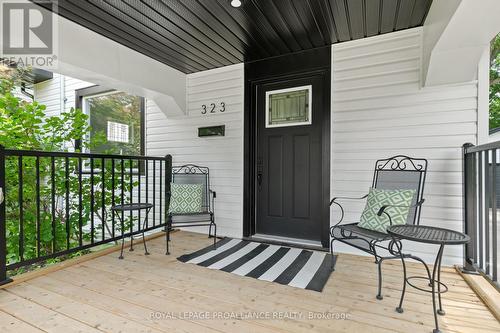 323 Foster Avenue, Belleville, ON - Outdoor With Deck Patio Veranda With Exterior