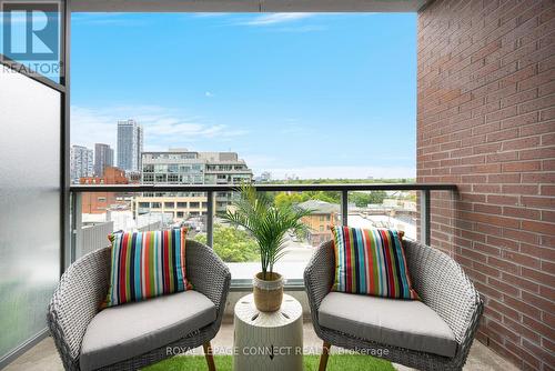 726 - 30 Baseball Place, Toronto, ON - Outdoor With Balcony With Exterior