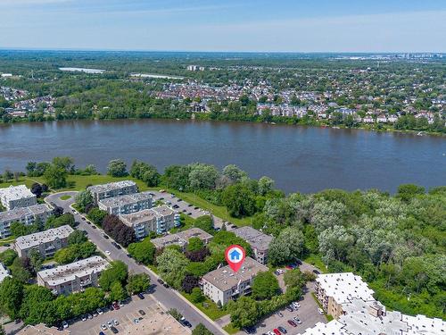 Aerial photo - 101-5221 Rue Riviera, Montréal (Pierrefonds-Roxboro), QC - Outdoor With Body Of Water With View