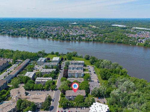 Aerial photo - 101-5221 Rue Riviera, Montréal (Pierrefonds-Roxboro), QC - Outdoor With Body Of Water With View