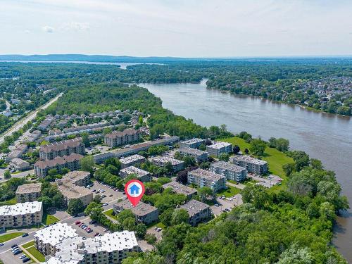 Aerial photo - 101-5221 Rue Riviera, Montréal (Pierrefonds-Roxboro), QC - Outdoor With Body Of Water With View