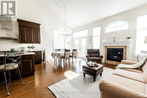 29 Northwest Court, Halton Hills, ON - Indoor Photo Showing Living Room With Fireplace