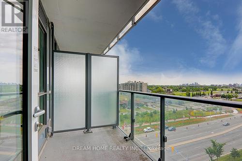 812 - 10 De Boers Drive, Toronto, ON - Outdoor With Balcony With View With Exterior