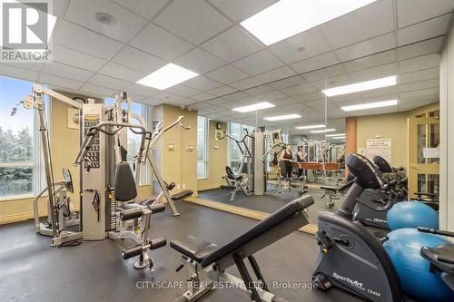 908 - 2565 Erin Centre Boulevard, Mississauga, ON - Indoor Photo Showing Gym Room