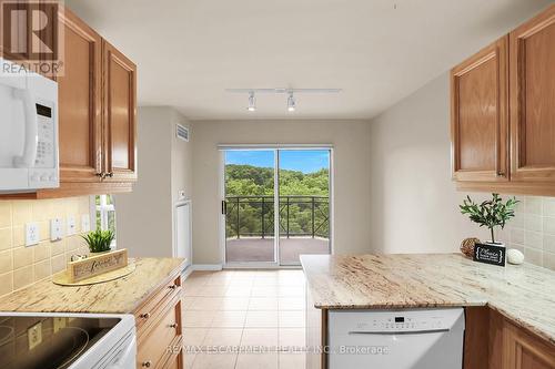 807 - 3000 Creekside Drive, Hamilton, ON - Indoor Photo Showing Kitchen