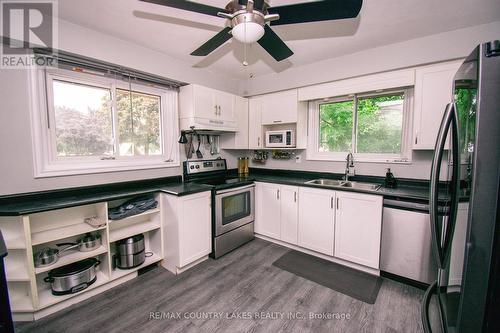 381 Vancouver Crescent, Oshawa, ON - Indoor Photo Showing Kitchen With Stainless Steel Kitchen With Double Sink