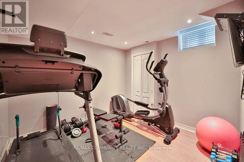 30 Cedarsprings Way, Brampton, ON - Indoor Photo Showing Gym Room